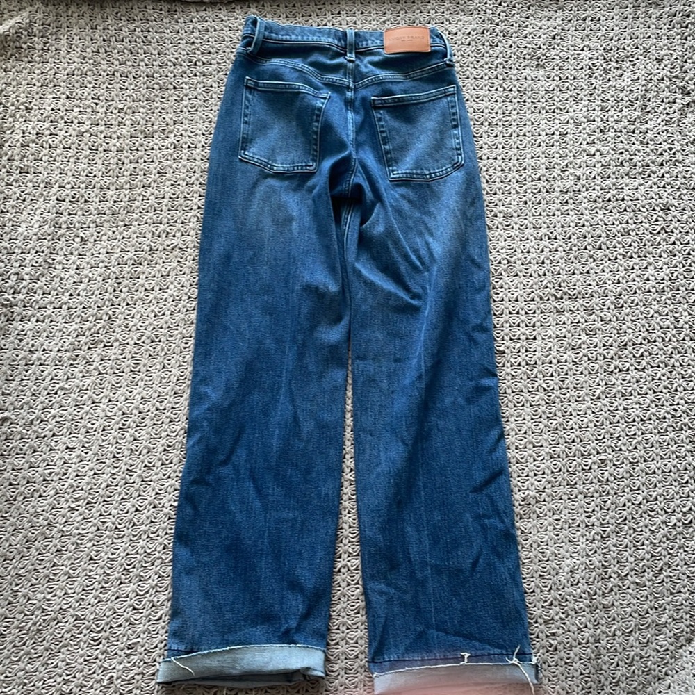 Lucky Brand Wide Leg High Rise Jeans - Picture 5 of 15